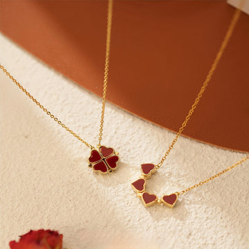 Four-Leaf Clover Necklace for Women
