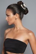 The Hair Edit Avant Garde Clip in models hair