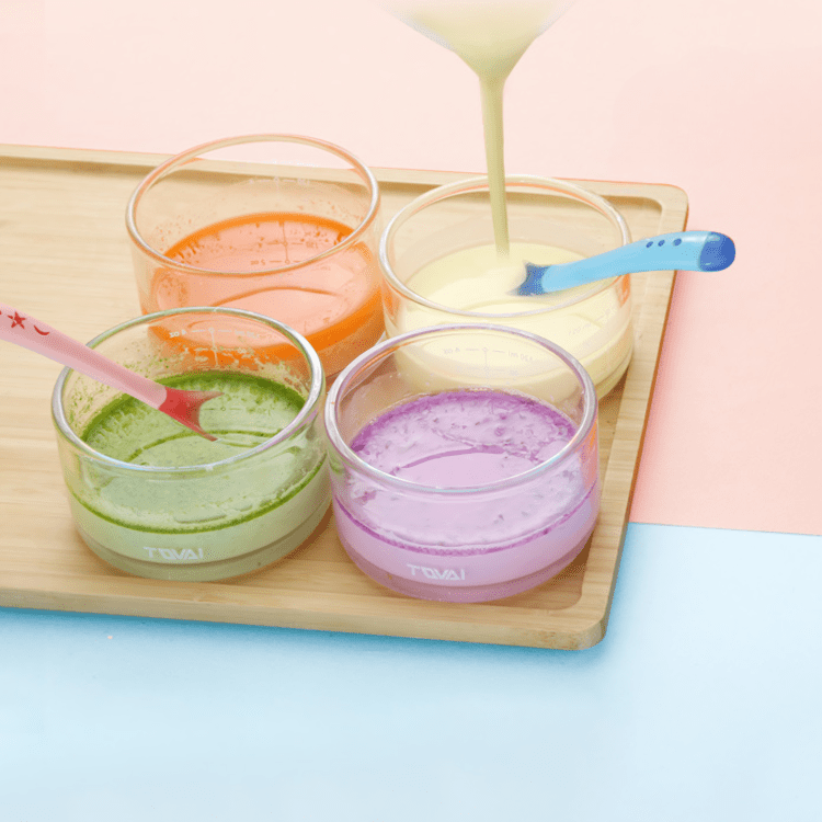 Multipurpose Borosilicate Glass Food Storage Bowl with Lid & Measurement Scale (150ml)