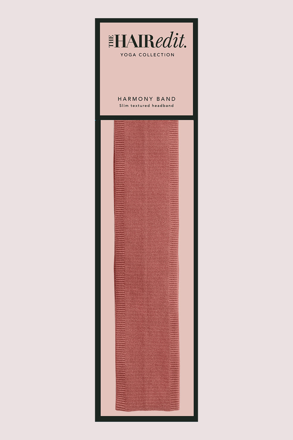 Harmony Band Ribbed Headband packaging