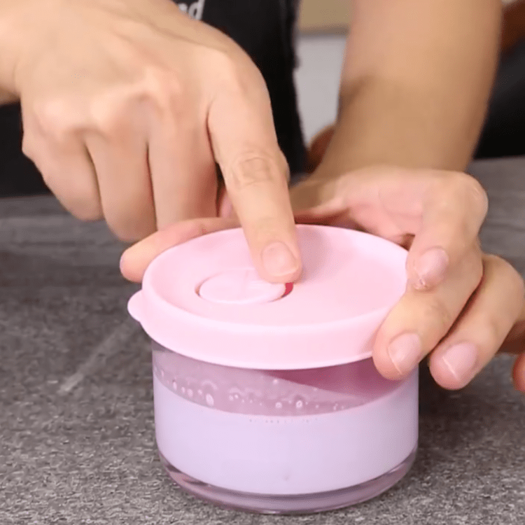 Multipurpose Borosilicate Glass Food Storage Bowl with Lid & Measurement Scale (150ml)