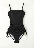 Yasmin Drawstring One-Piece Swimsuit - Viaroi