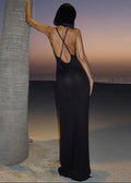 Backless Slim Fit Maxi Dress - Viaroi