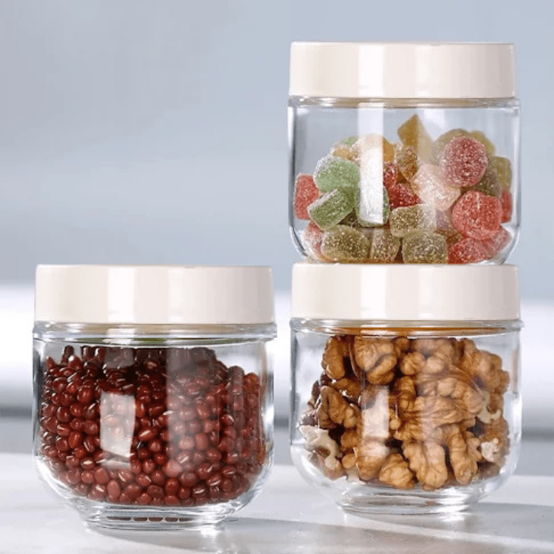 Premium Glass Airtight Food Storage Jar(300ML)