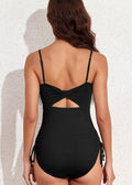 Yasmin Drawstring One-Piece Swimsuit - Viaroi