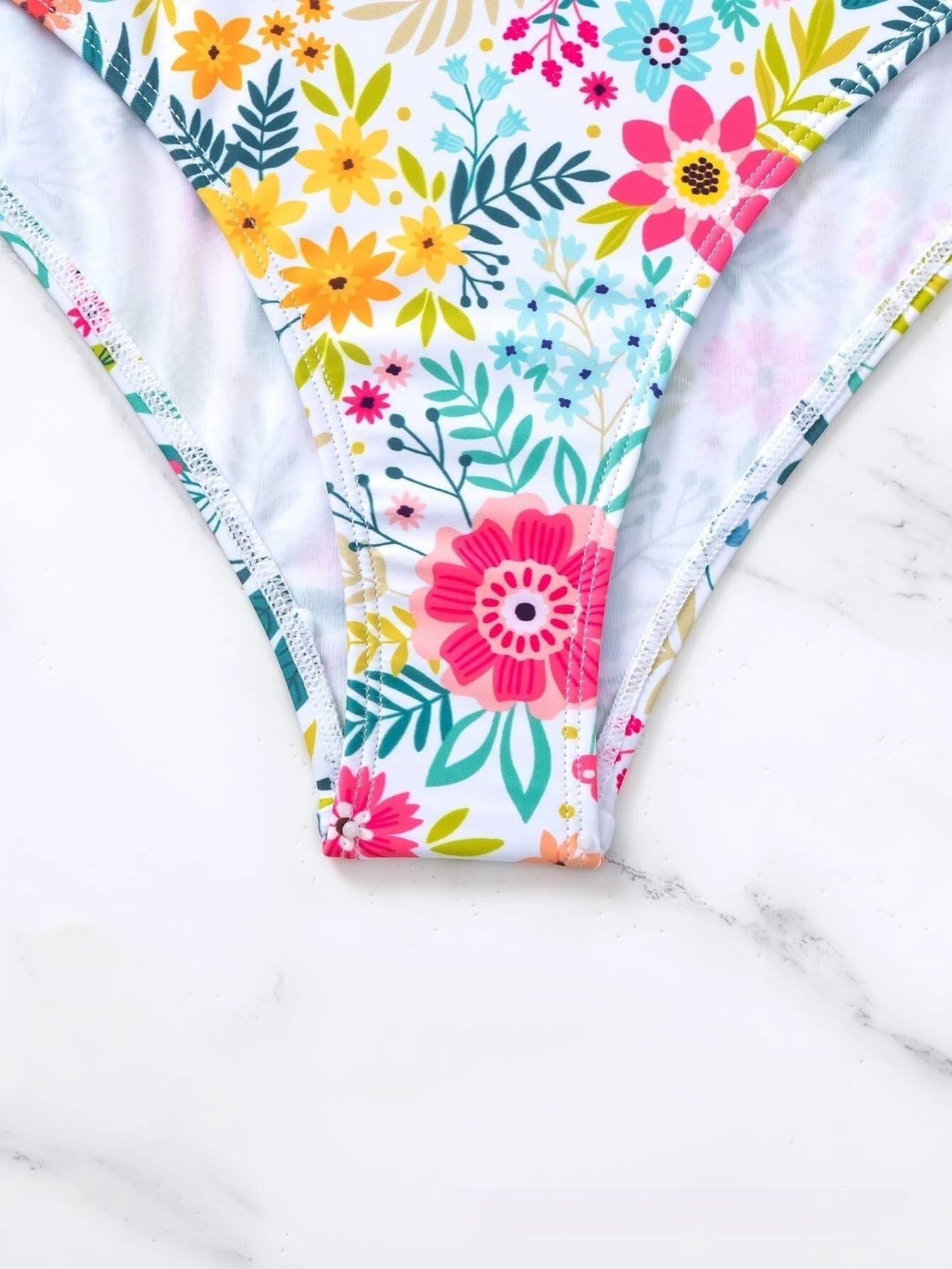 Calla Floral Swimsuit - Viaroi